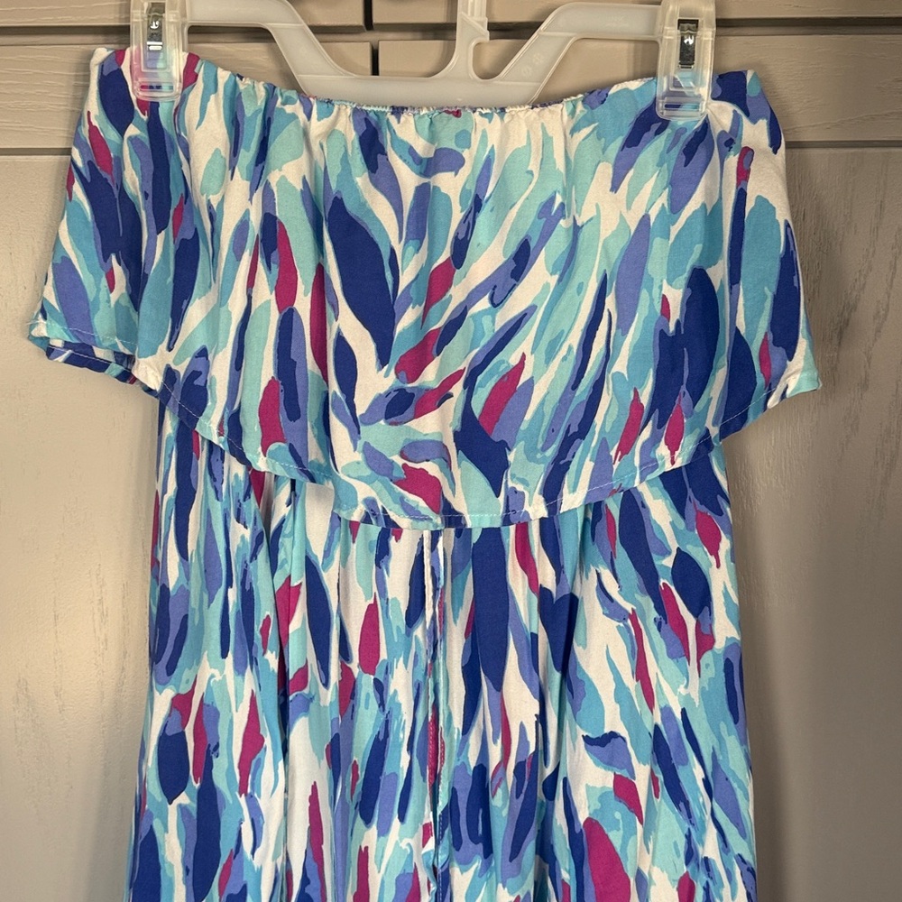 Strapless maxi dress - Picture 7 of 10
